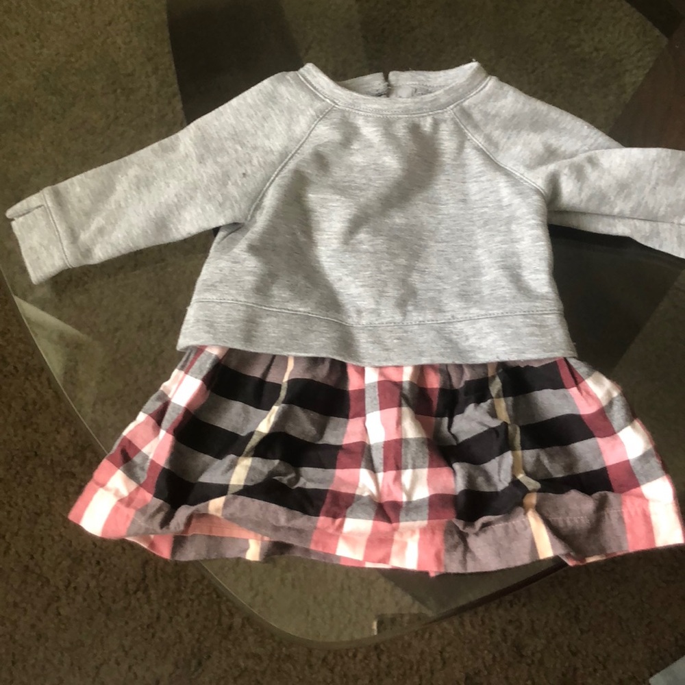 Infant 6month Burberry dress.
